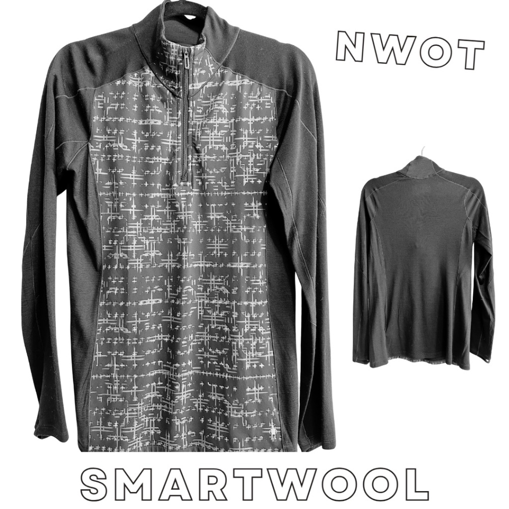 Women's Smartwool Merino Sport 250 Wind 1/2 Zip Jacket Long Sleeve size medium